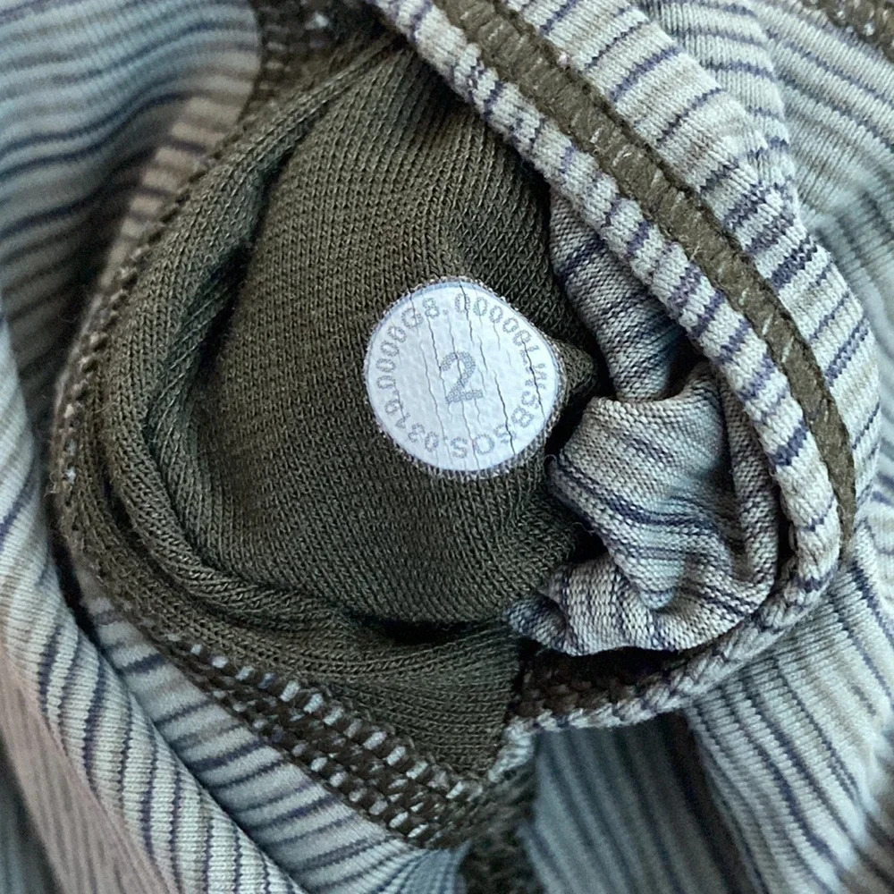 Lululemon Sage Dark Olive Full-On Luon Wunder Under High-Rise Tight Leggings 2 - Picture 5 of 7